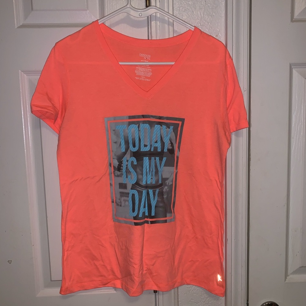Orange Workout Shirt